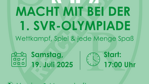 Macht mit bei unserer ersten SVR-Olympiade!