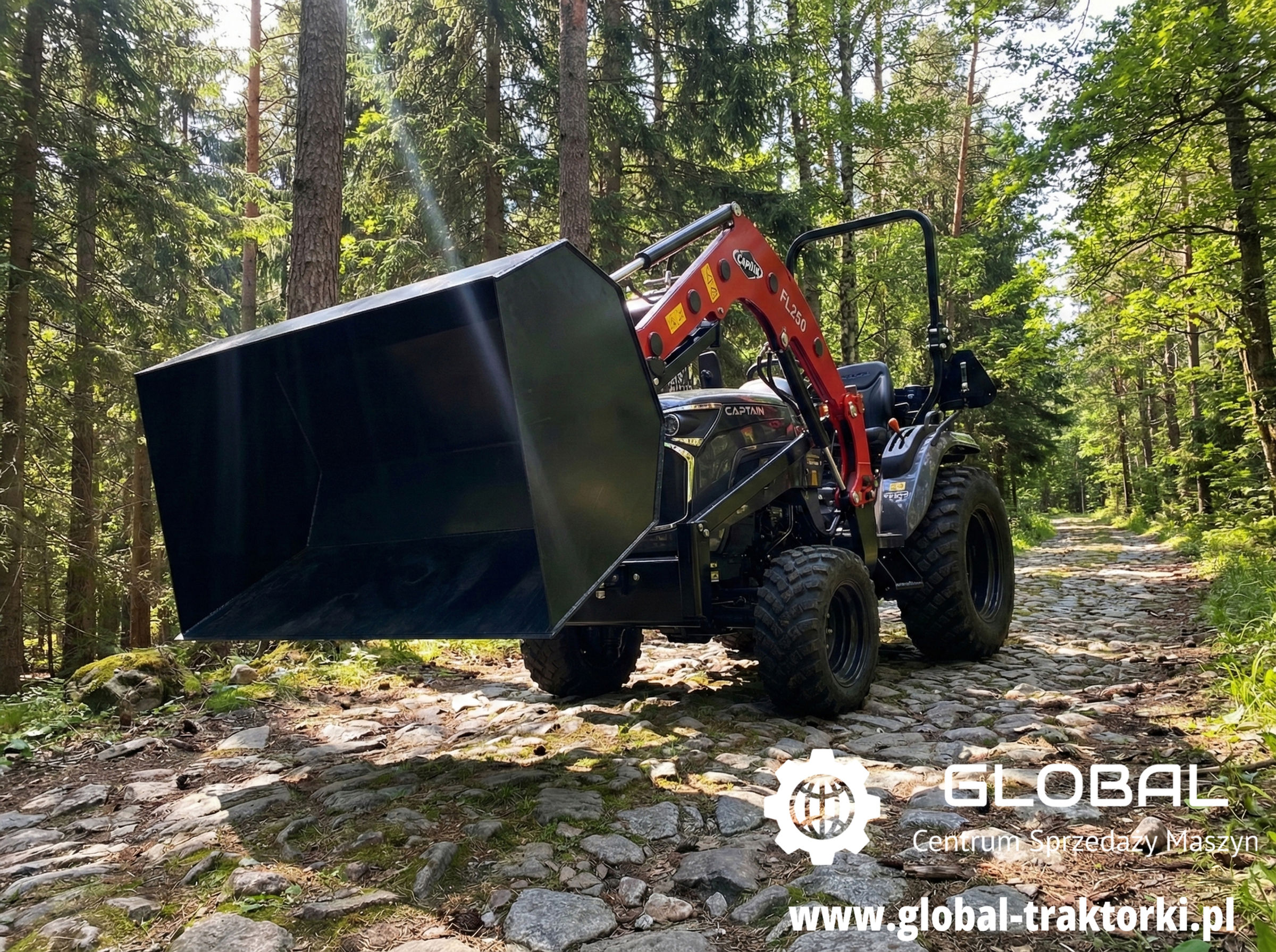 Łyżka głęboka do lekkich/sypkich materiałów