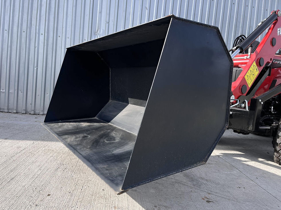 Miniatura: Łyżka głęboka do lekkich/sypkich materiałów