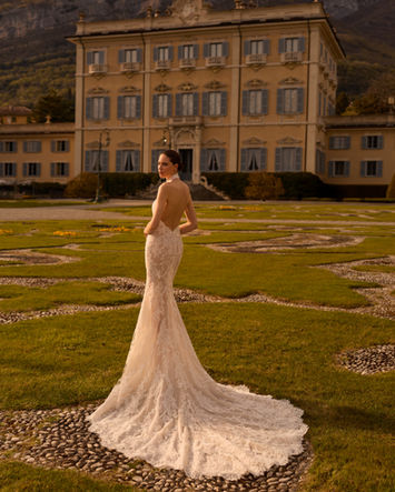 Alberto Palatchi Topaz Brautkleid 02 Back bei Marie Bernal