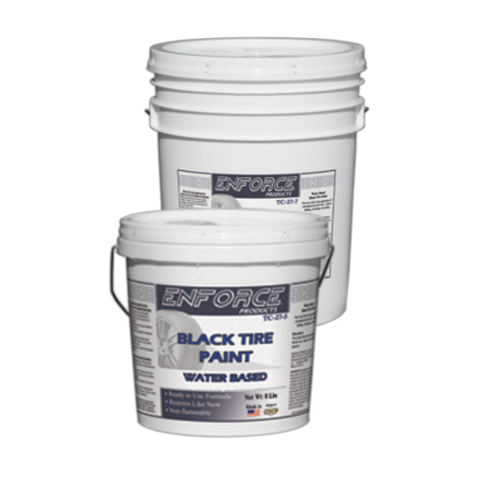 TC-27-7 Enforce Black Tire Paint Ready to Use 5 Gallon