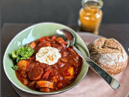 Currywurst-Suppe