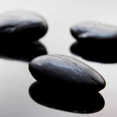 Black Spa Stones
