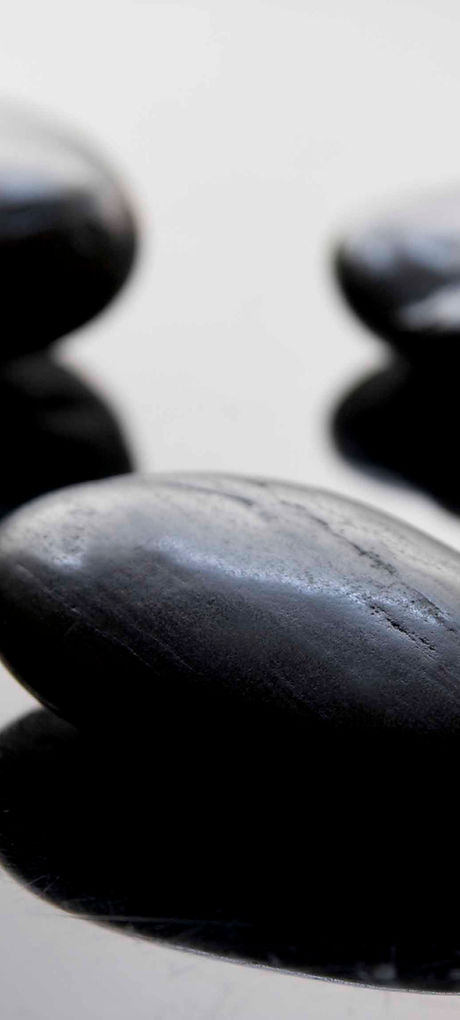 Black Spa Stones