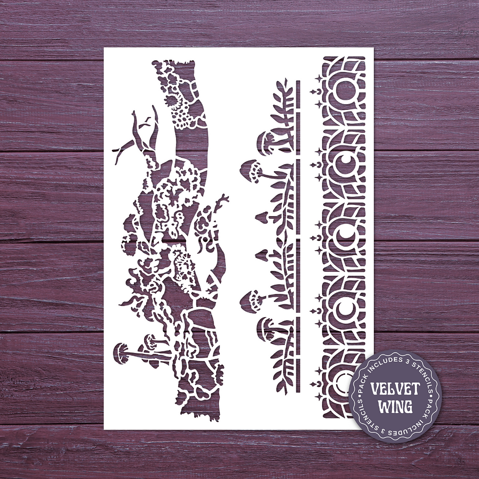 Thumbnail: Velvet Wings | Stencil