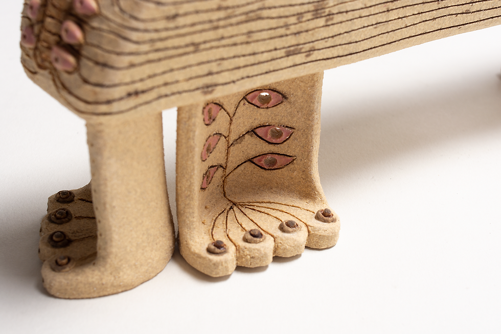 Thumbnail: Spider Incense Platform - 土偶 claydoll