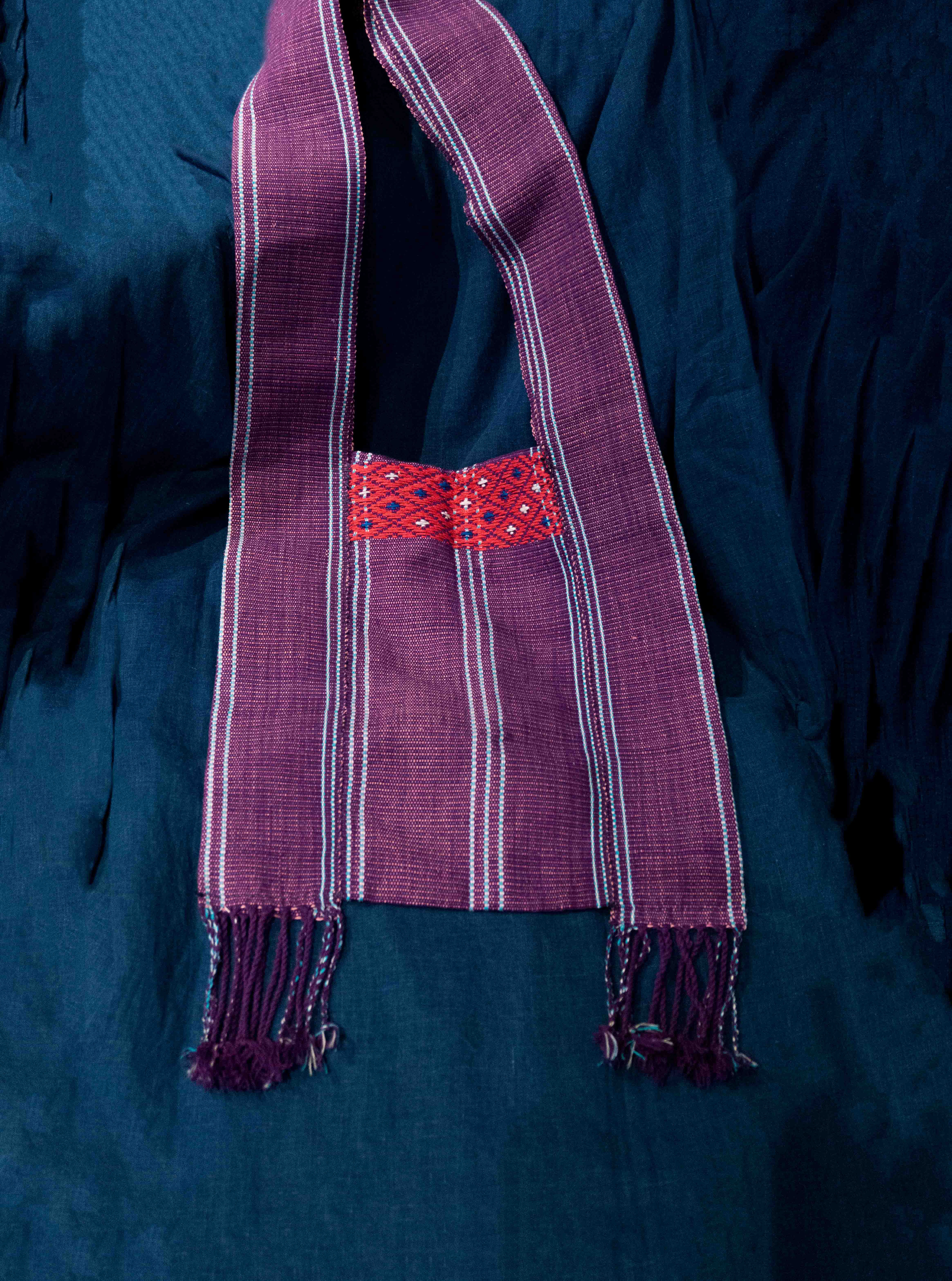 克倫族古法布織