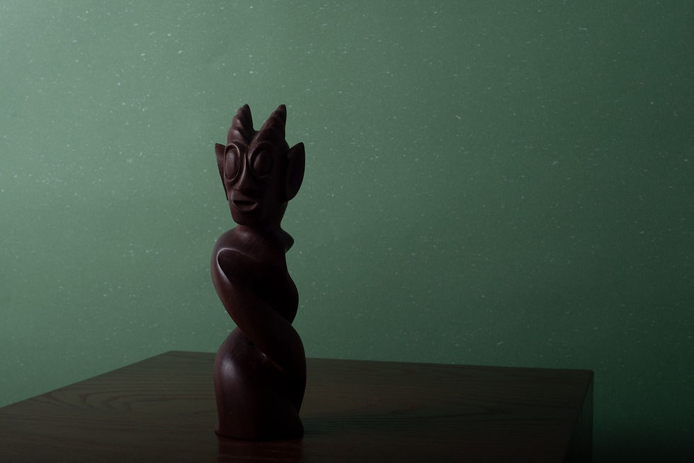 Thumbnail: 𒎓 Mah Meri Moyang Spirit Sculpture 𒎓 . ༺ྜ༻ 瑪美里精靈木雕 ༺ྜ༻