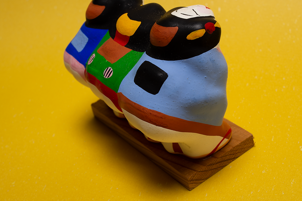 Thumbnail: Japanese Folk Toy - Tsurebari