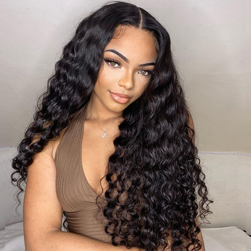 Thumbnail: MICHAELA- Wear Go Loose Deep Wave 6×5  Glueless Closure Wig 100% Human Hair