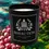 Thumbnail: Reflection sea salt scented candle with Pink Pepper & Moss. Black glass jar.