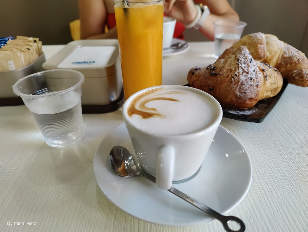 en italiensk frukost
