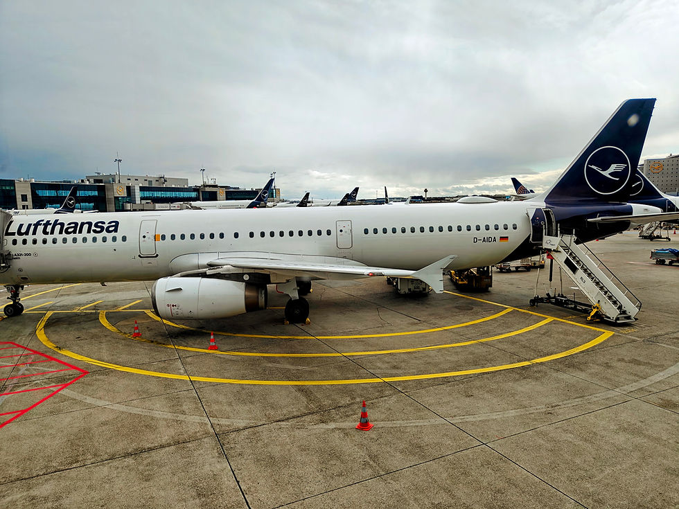 ett flygplan från lufthansa