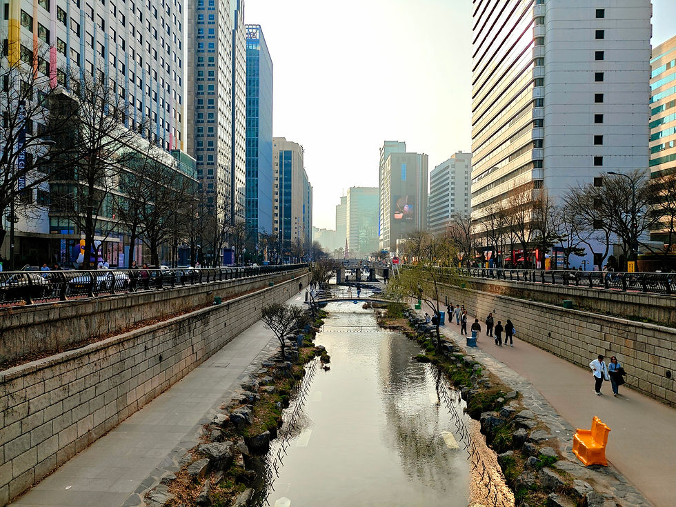 kanalen i Seoul