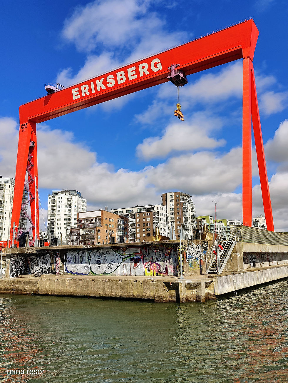 Eriksbergs bockkran i göteborg