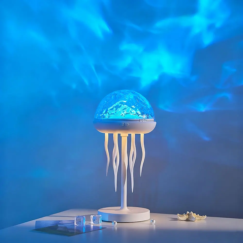 Thumbnail: Jellyfishes Ocean Waves Projector Light with Remote USB Powered 7 Color Ripple P