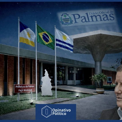 Diário Oficial mostra servidor exonerado e contratado no mesmo dia e revela 10 contratações no gabinete do prefeito de Palmas