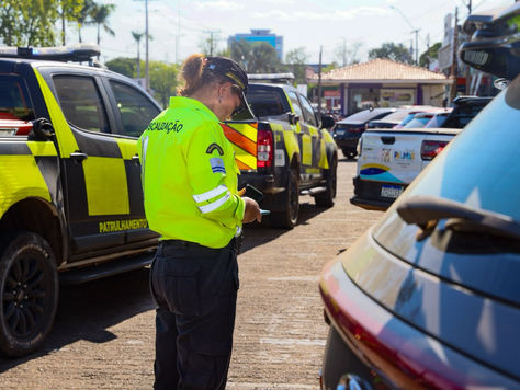 Palmas intensifica fiscalização em vagas preferenciais durante Semana Nacional do Trânsito