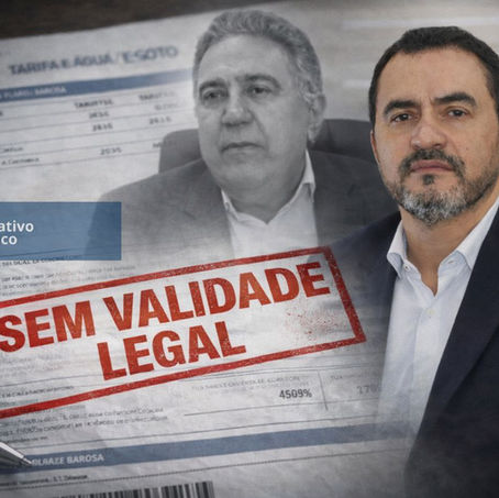 Aumento sem validade legal: reajuste da BRK autorizado no governo interino é suspenso após cobrança irregular