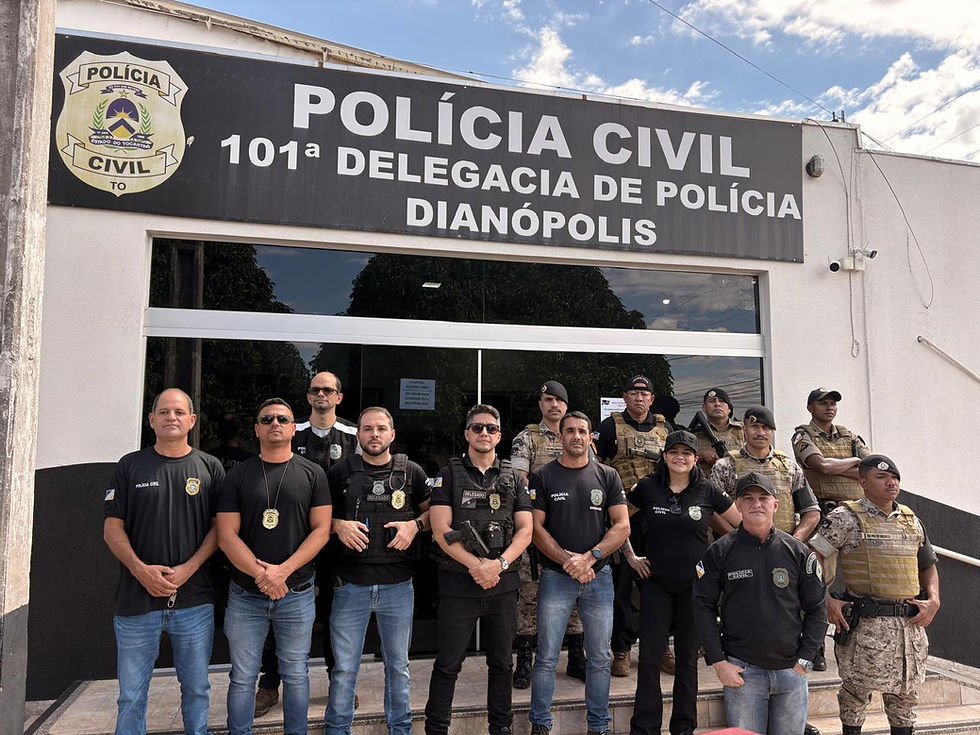 Operação integrada prende suspeito de auxiliar facção criminosa investigada por homicídios em Dianópolis