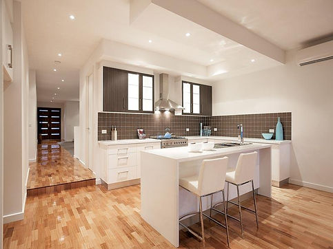 White modern kitchen