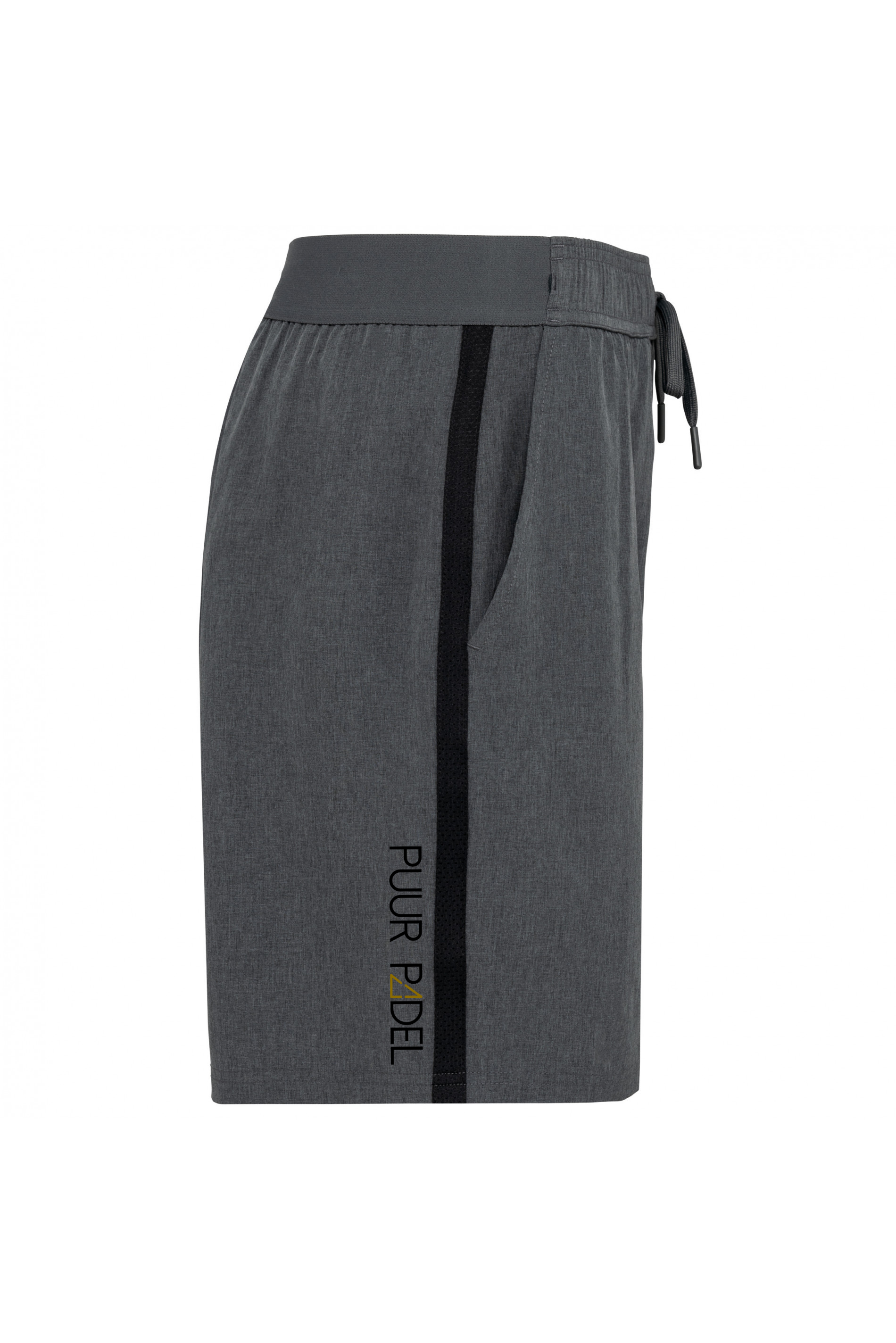 Puur Padel Herenshort grijs