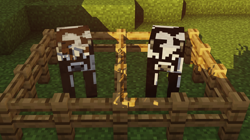 Black and White Cows