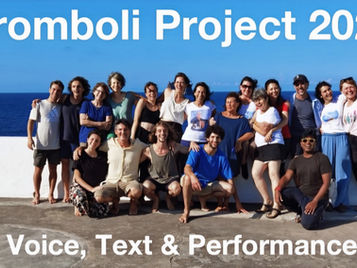 Stromboli Project 2024. SEMINARIO INTERNAZIONALE di Metodo Linklater per liberare la voce naturale dal 19 giugno al 3 luglio