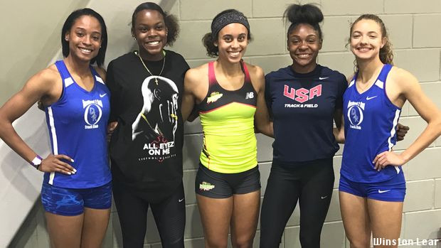 Lear, Moore, Brown, Hollis, Blackmon - picture by Winston Lear