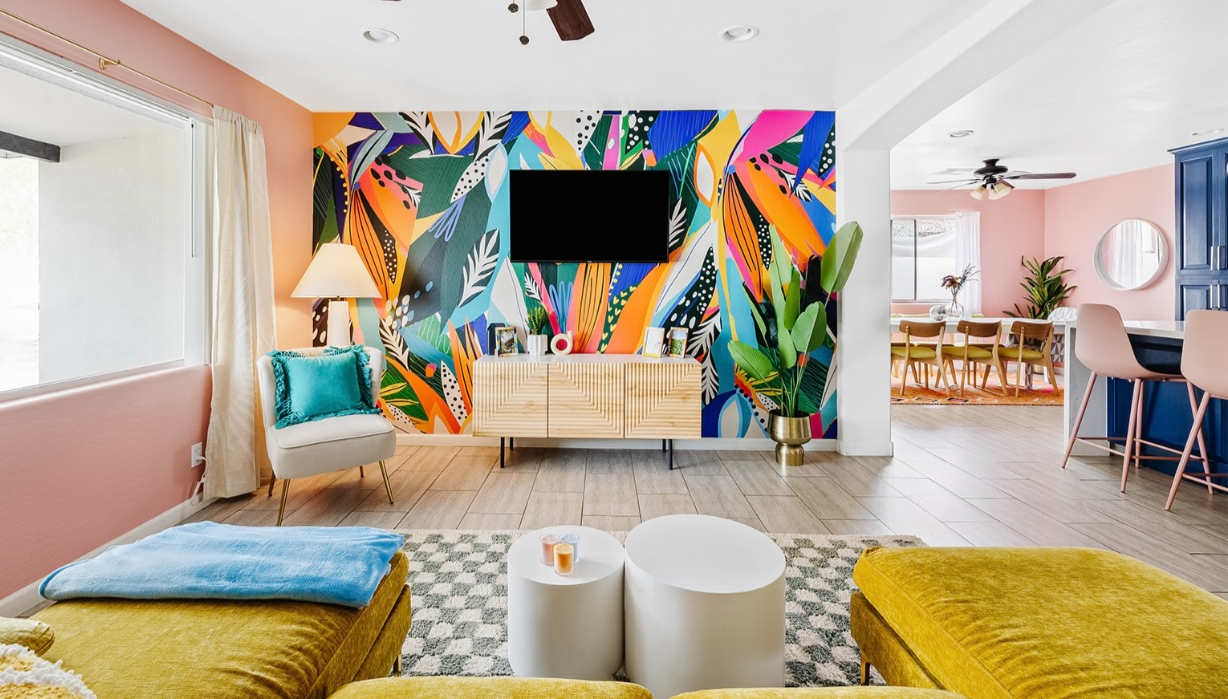 Colorful Family Fun House