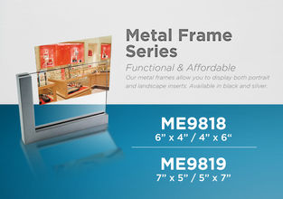 6" x 4" Metal Sign Holders