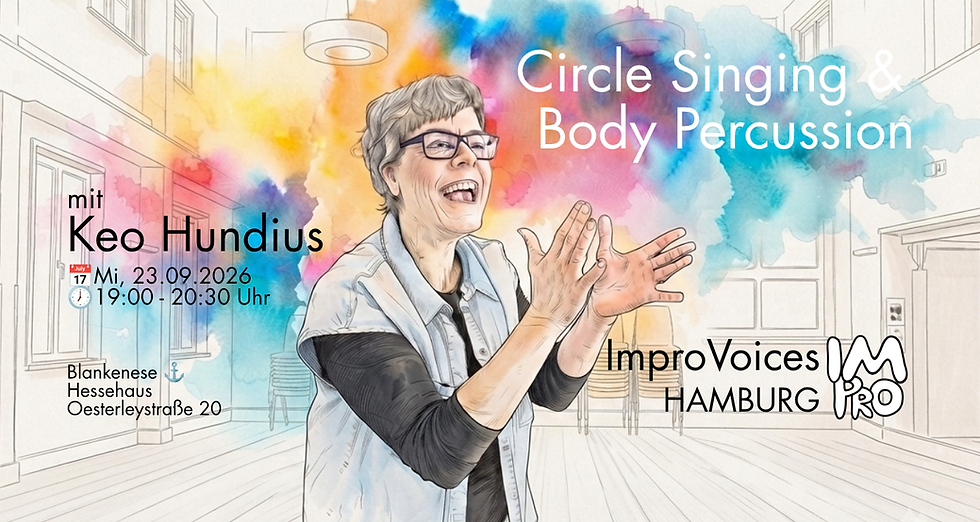 Singen. Atmen. Abgehen. Circle Singing mit Keo Hundius