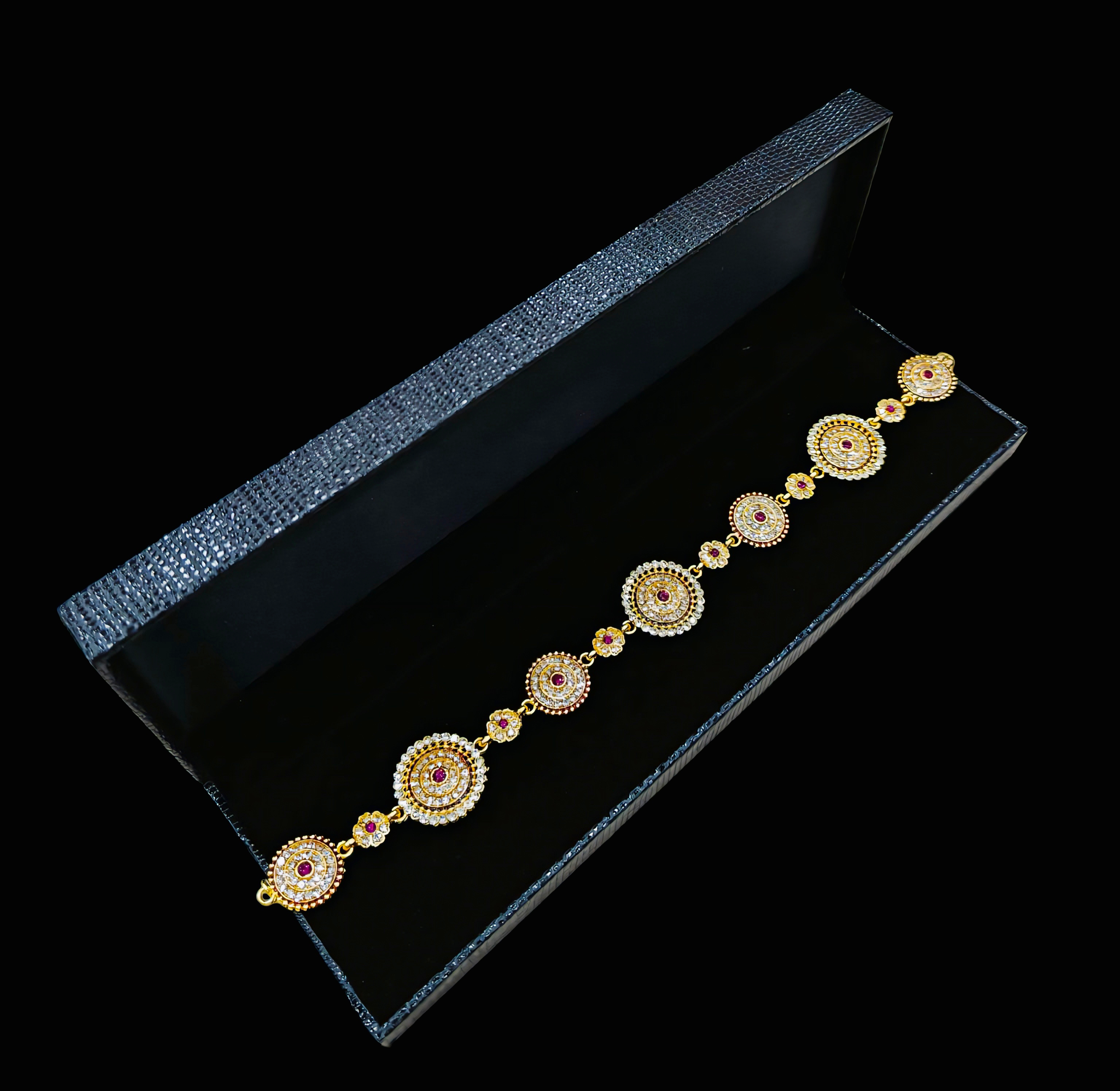 Ratan Dual-Tone Kundan Shishphool