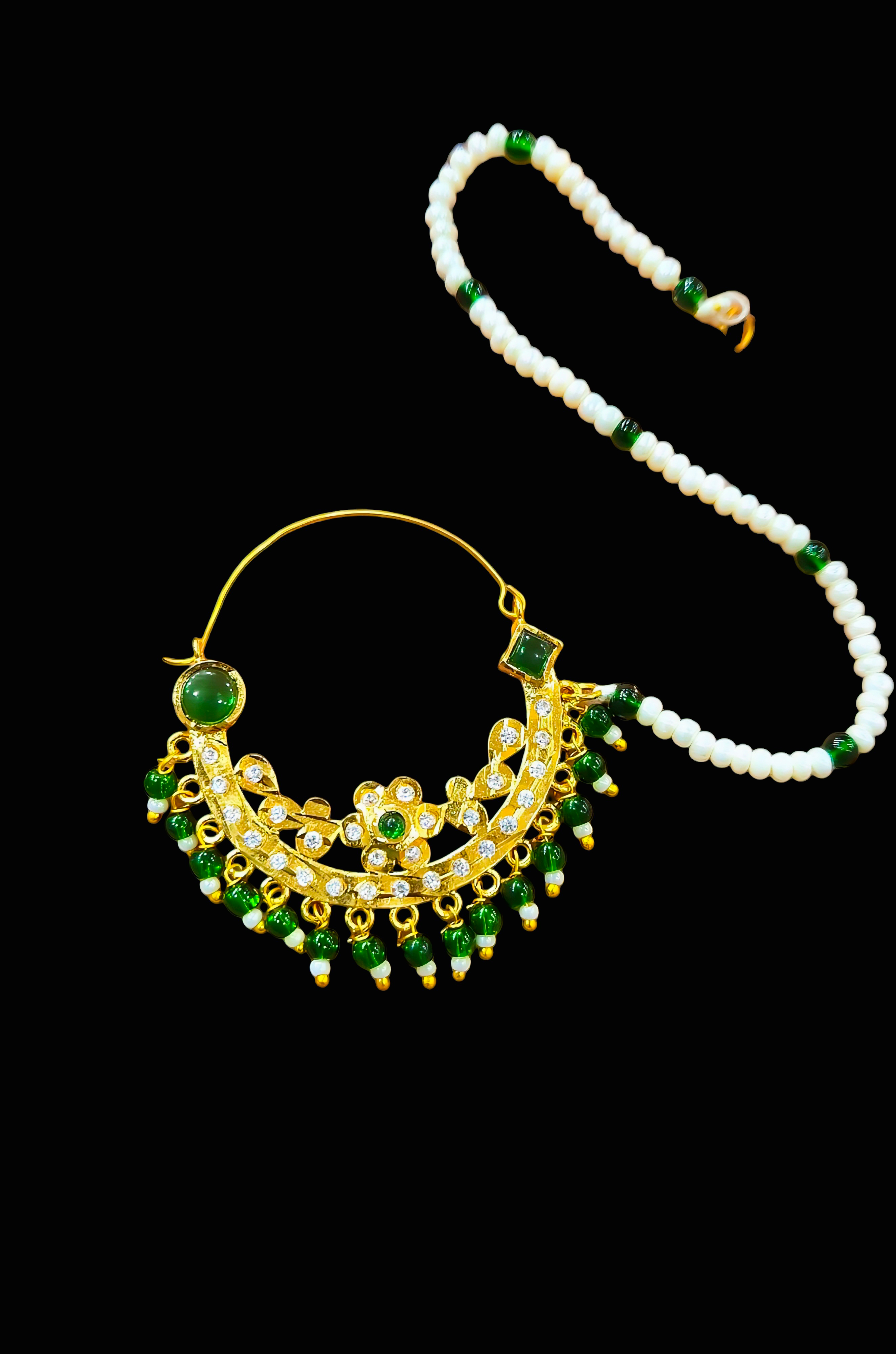 Rajputi Kundan & Pearl Nath