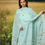 Thumbnail: Cotton Jamdani Three Piece Suit Set