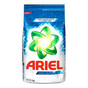 Detergente En Polvo Ariel 6kg
