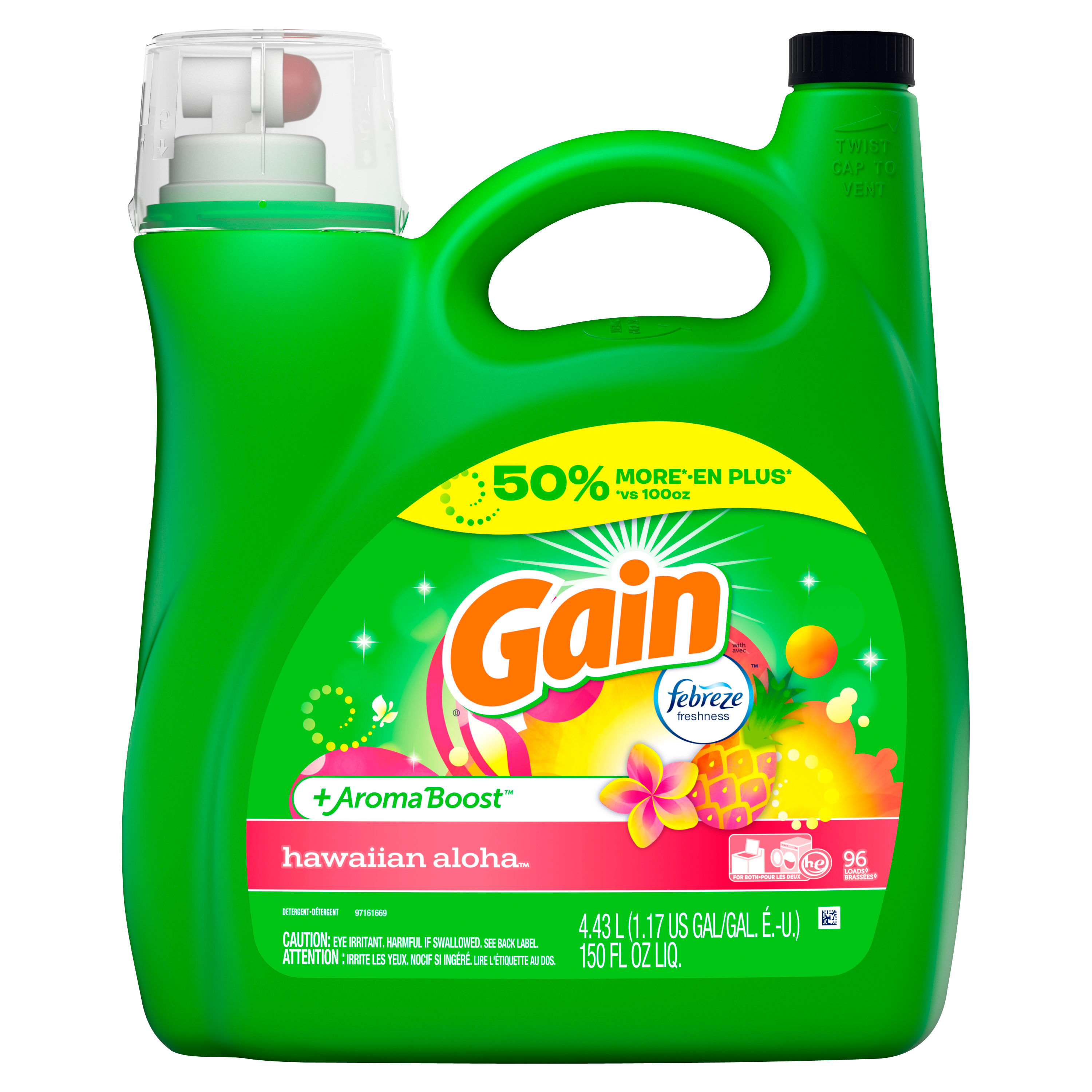 Detergente LIquido Gain 4,50 L