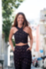 Top Alika estampa Lua