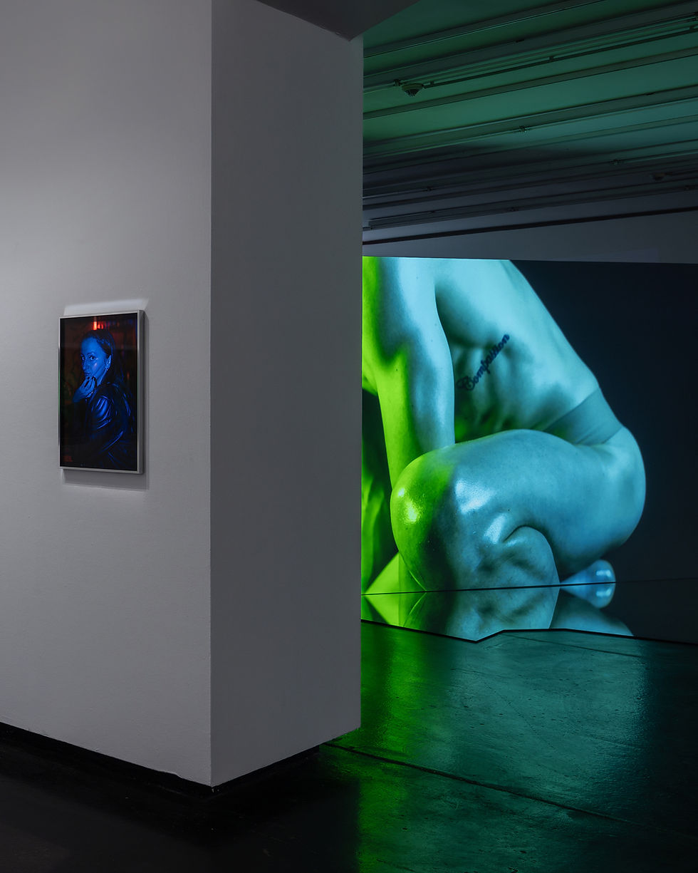 Exhibition View: Mario Kiesenhofer – Treasure, tresor / Kunstforum Wien, 2023
