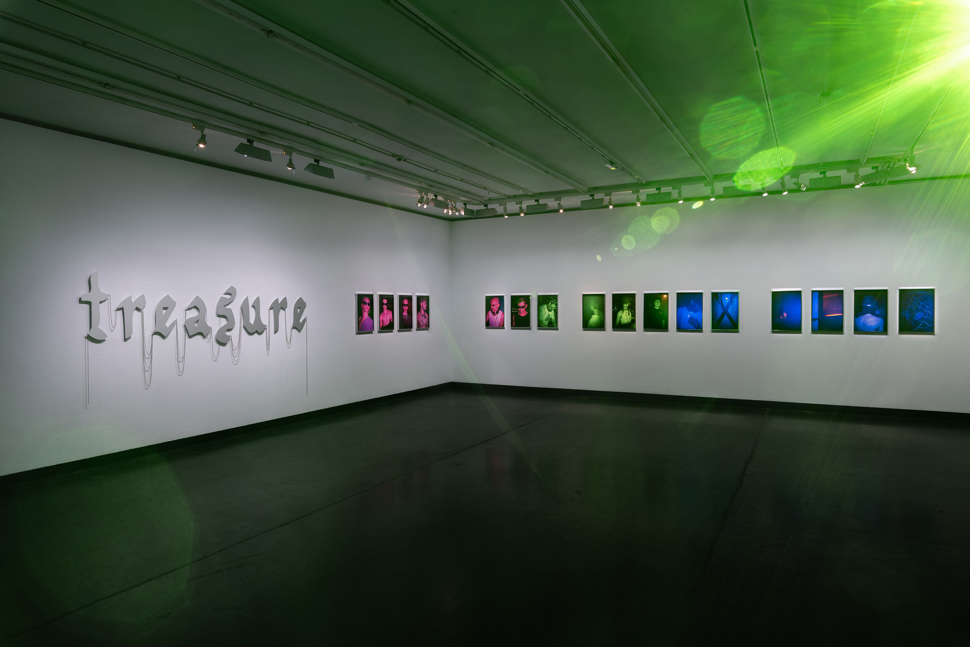 Exhibition View: Mario Kiesenhofer – Treasure, tresor / Kunstforum Wien, 2023