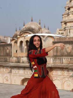 Gypsy trance dance, sword dance