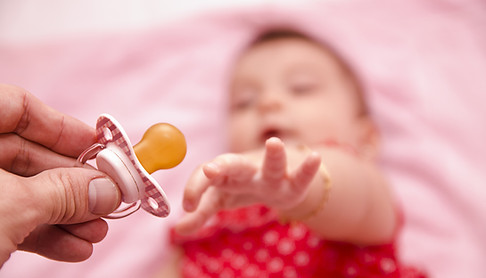Asking for Pacifier