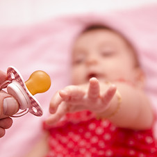 Asking for Pacifier