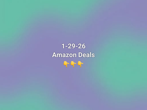 1-29-26 Amazon Deals