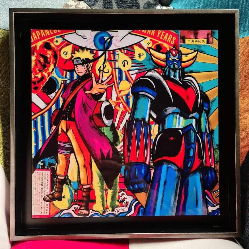 MANGA GOLDORAK carré 30x30 nouveauté 2021