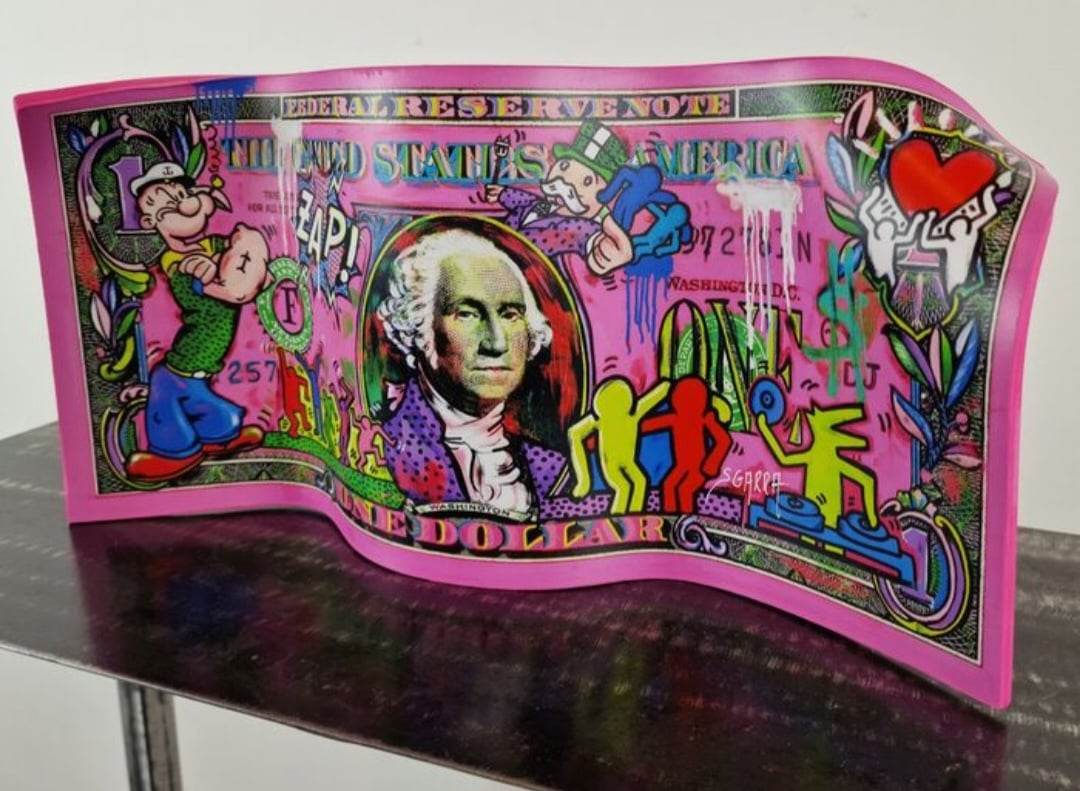 FROISSE SCULPTURE KEITH HARING ROSE