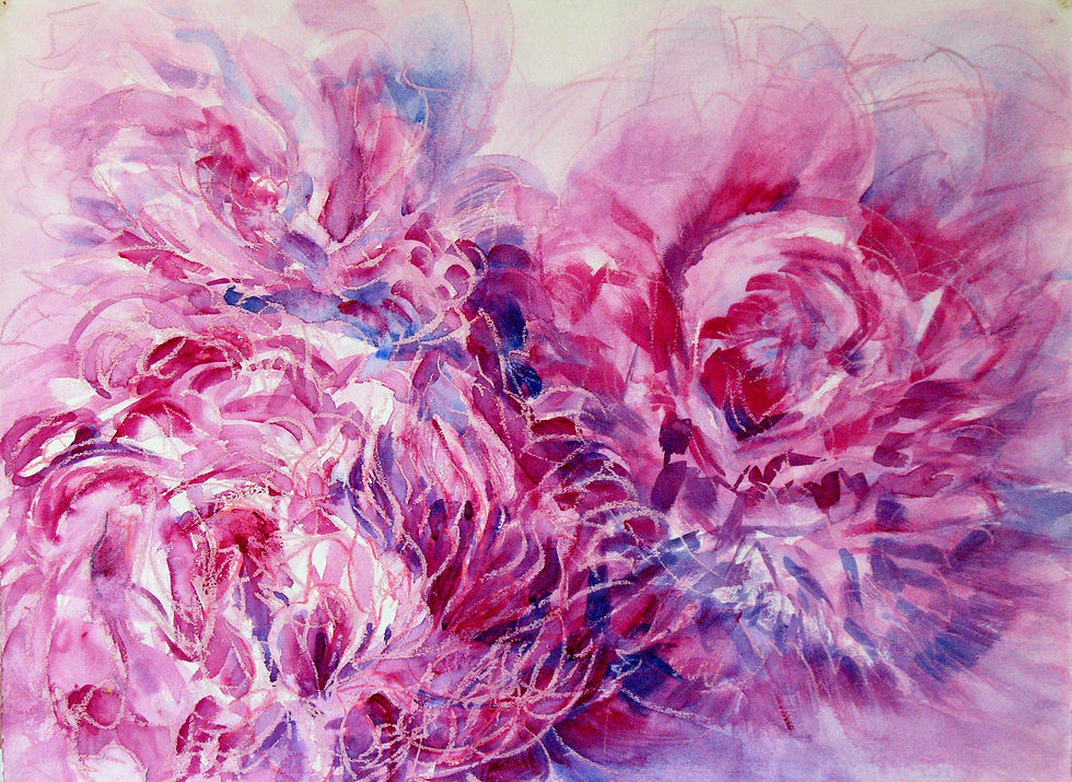 ECLATS # 1- 06-04-01- watercolor and oil pastel- 22 X 30 LF.jpg