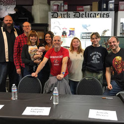 Jonah Beres DVD signing for "Strange Nature" at Dark Delicacies Halloween 2018