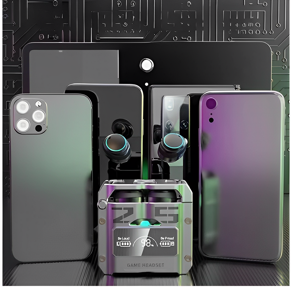 Miniatura: Fone de Ouvido Sem Fio Bluetooth M25 TWS com Redução de Ruído Estéreo e Controle