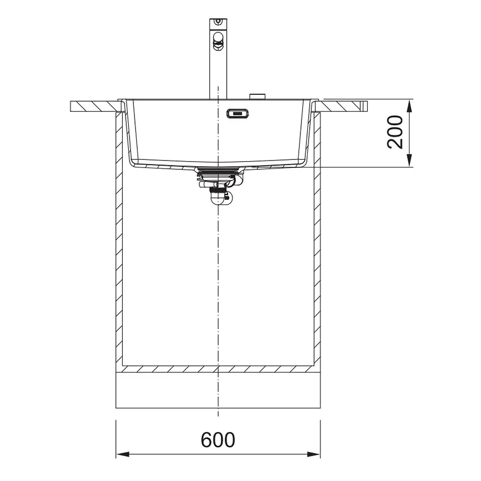 縮圖：Franke MRG 610-54 FTL 瑪瑙黑